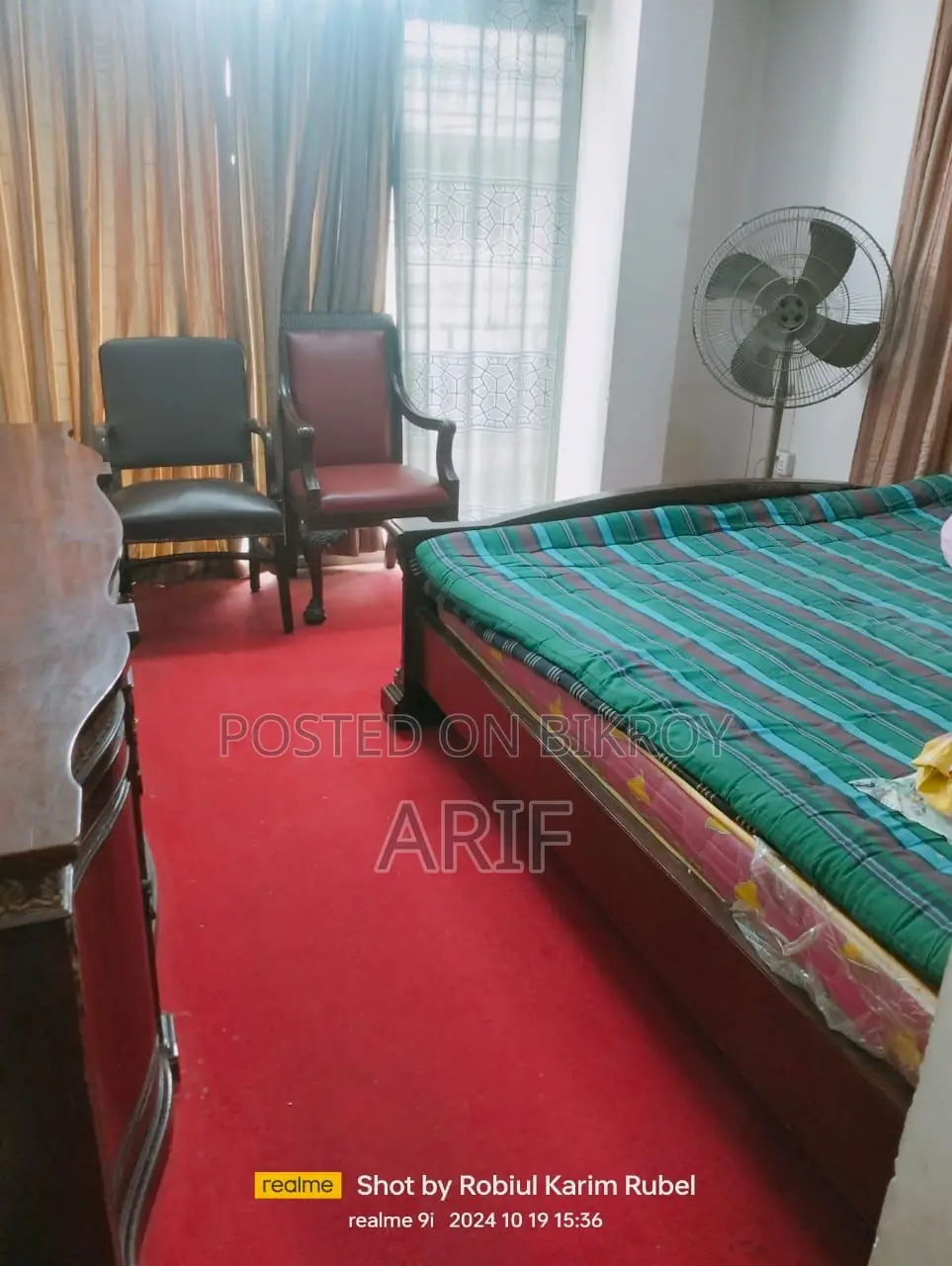 উত্তরায় ভাড়ার জন্য ১ বেডরুমের ফার্নিশড অ্যাপার্টমেন্ট