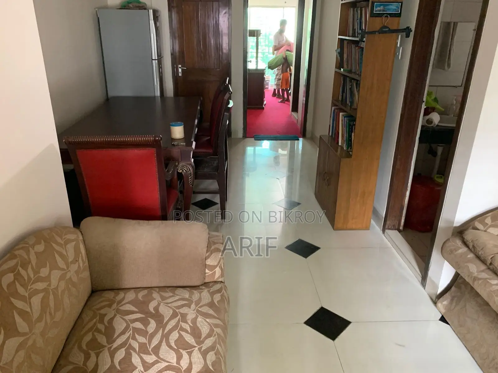 উত্তরায় ভাড়ার জন্য ১ বেডরুমের ফার্নিশড অ্যাপার্টমেন্ট