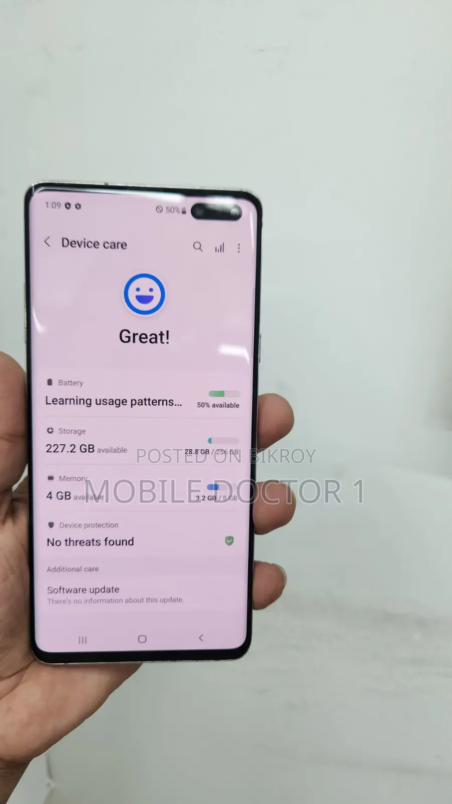 Samsung Galaxy S10 5G 256 GB Blue