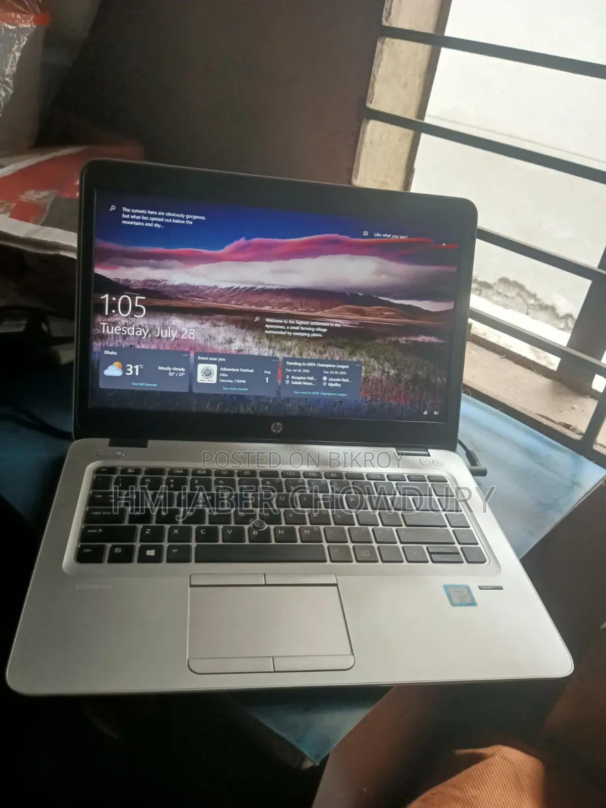 Laptop HP EliteBook 840 G3 8GB Intel Core i5 SSD 256GB