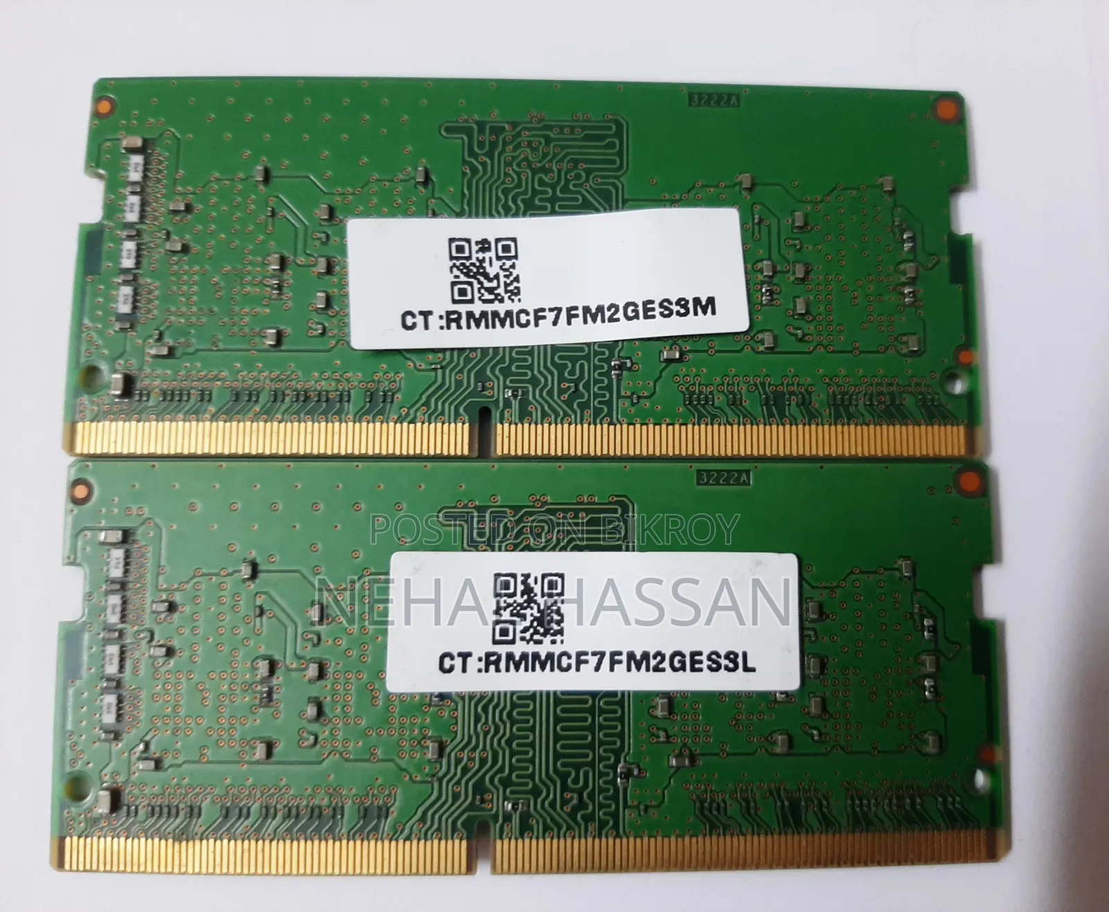 DDR4 Ram 3200Mhz 4*4 =8GB
