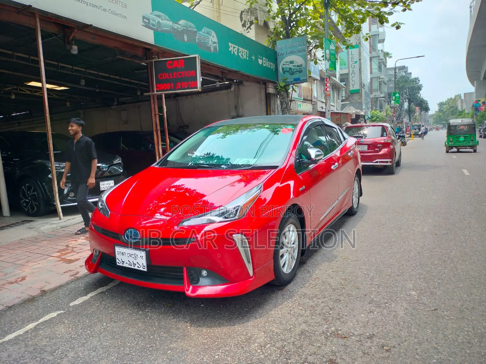 Toyota Prius LE Front Wheel Drive 2019 Red