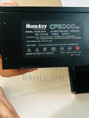 Huntkey CP5000 500W Power Supply (Excellent Condition)