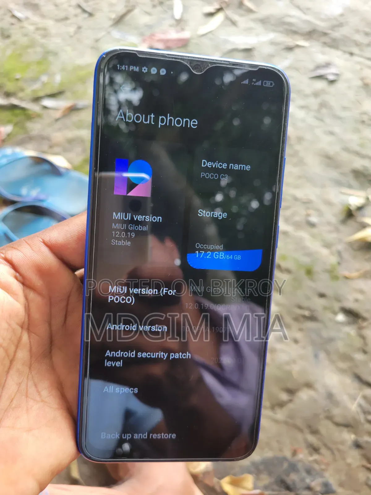 Xiaomi Poco C3 64 GB Blue