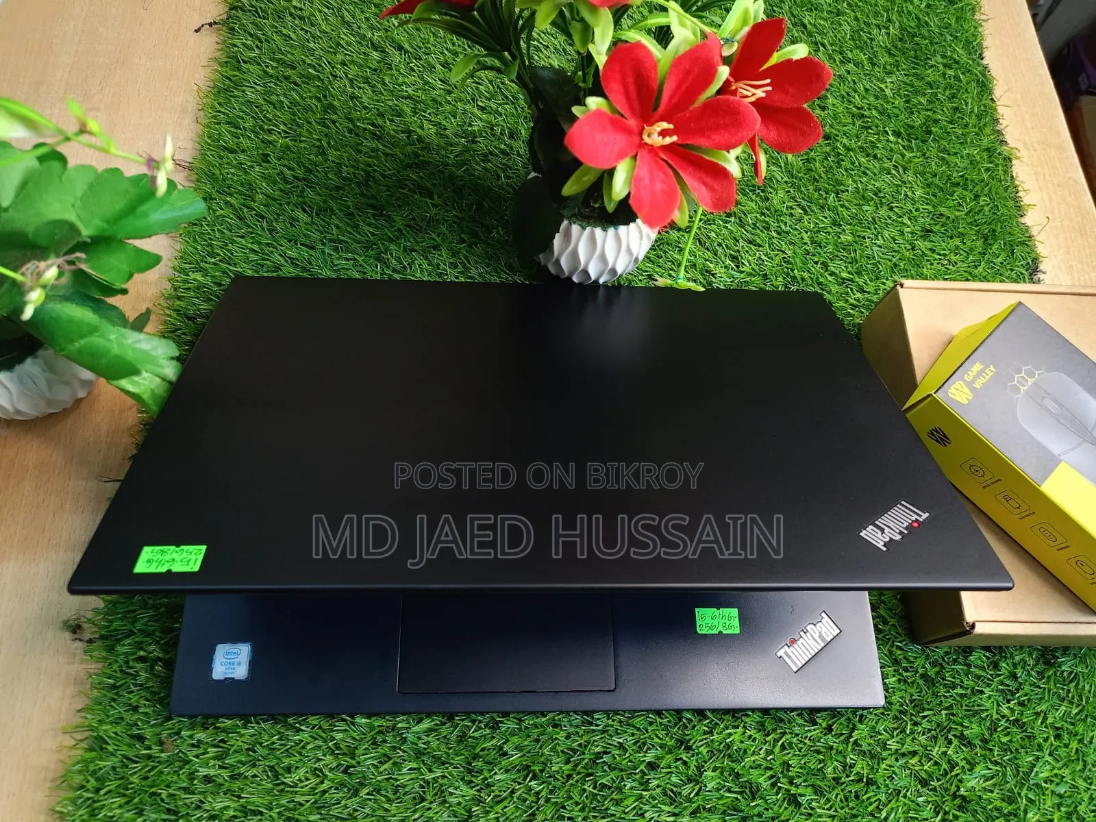 ল্যাপটপ Lenovo ThinkPad T470 8GB Intel Core I5 SSD 256GB