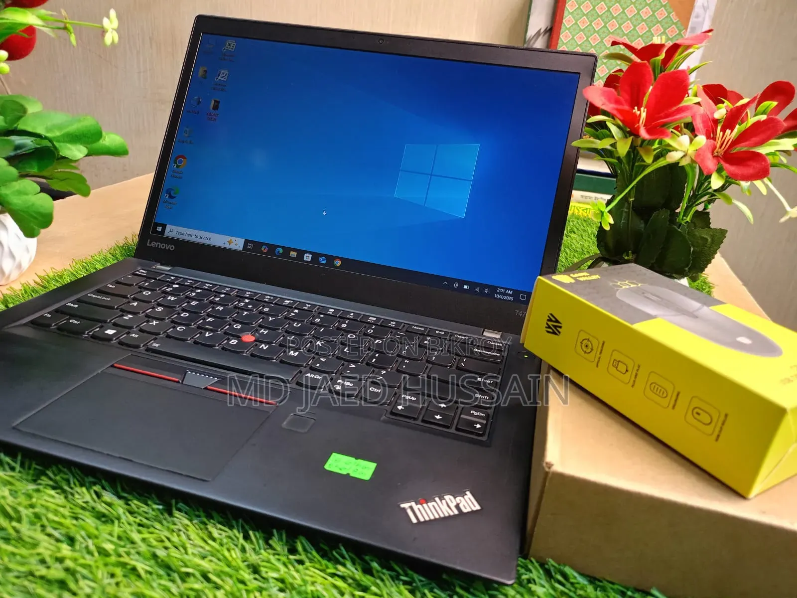 ল্যাপটপ Lenovo ThinkPad T470 8GB Intel Core I5 SSD 256GB