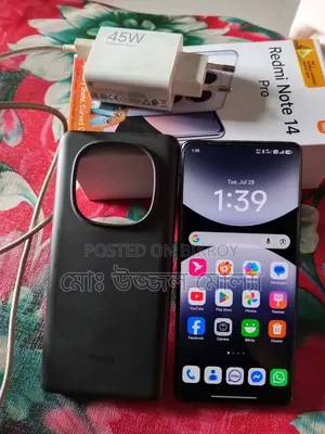 শাওমি রেডমি নোট ১৪ প্রো ২৫৬ জিবি কালো