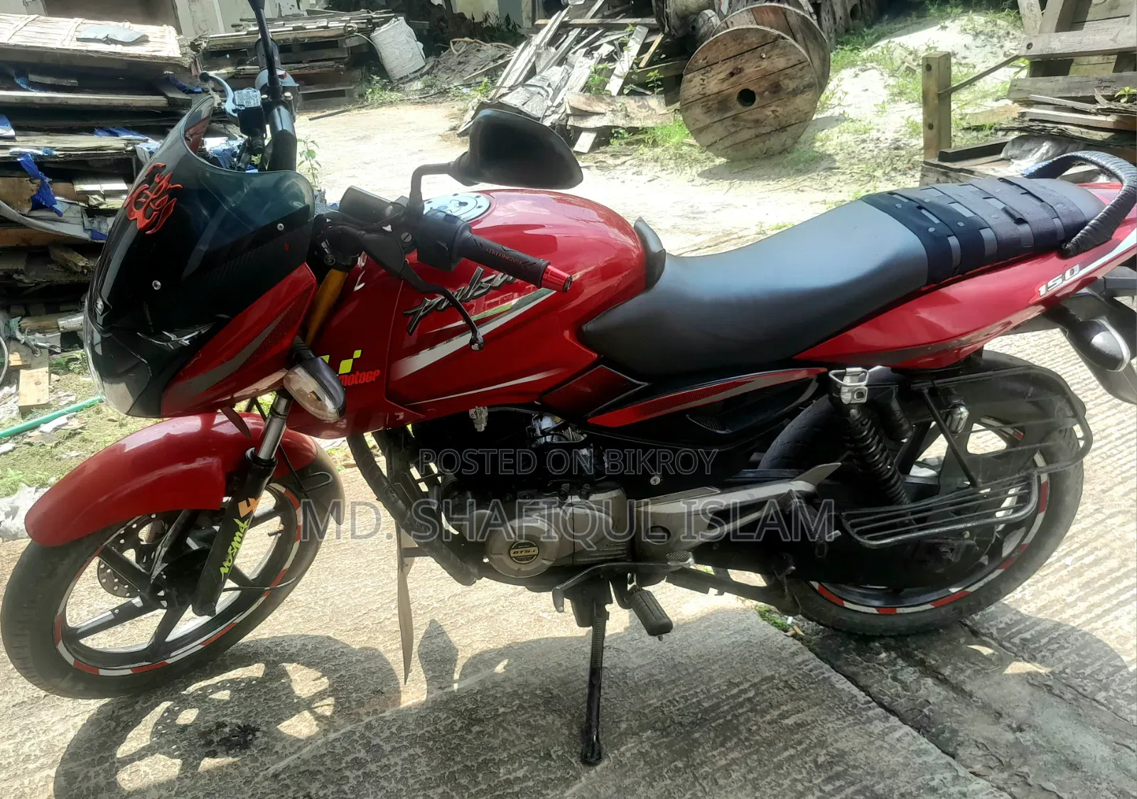 Bajaj Pulsar 150 2016 Red