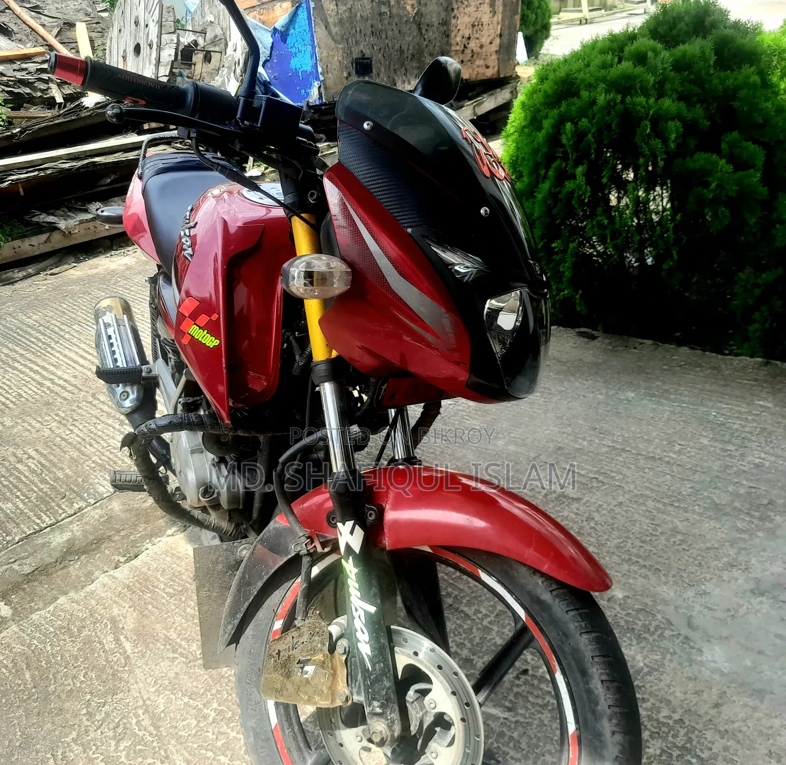 Bajaj Pulsar 150 2016 Red