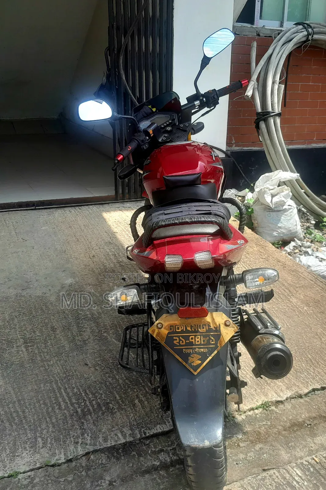 Bajaj Pulsar 150 2016 Red