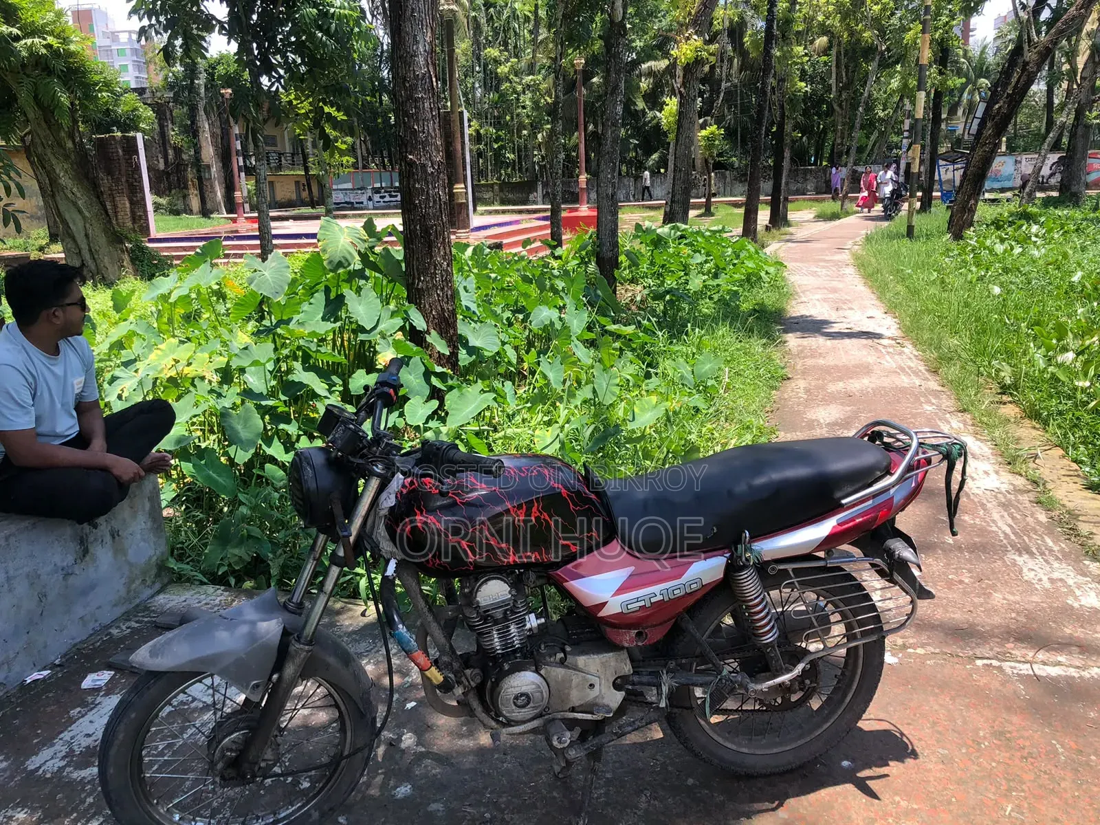 বাজাজ সিটি ১০০ ২০১৪ লাল