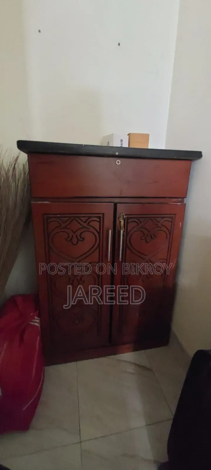 Reading Table, Chair, and Wardrobe