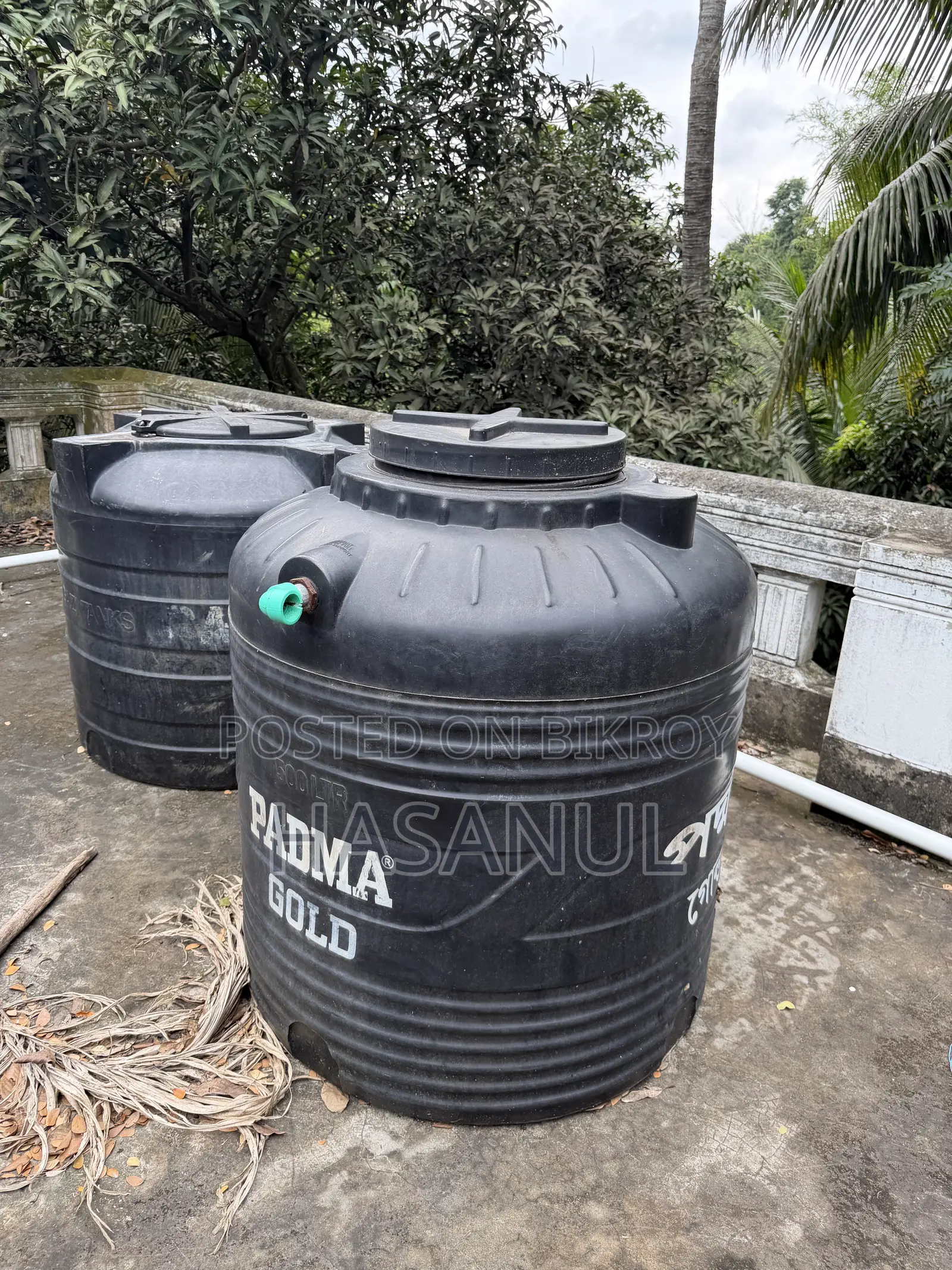 Water Tank Gazi and Padma 500 Liters Capacity