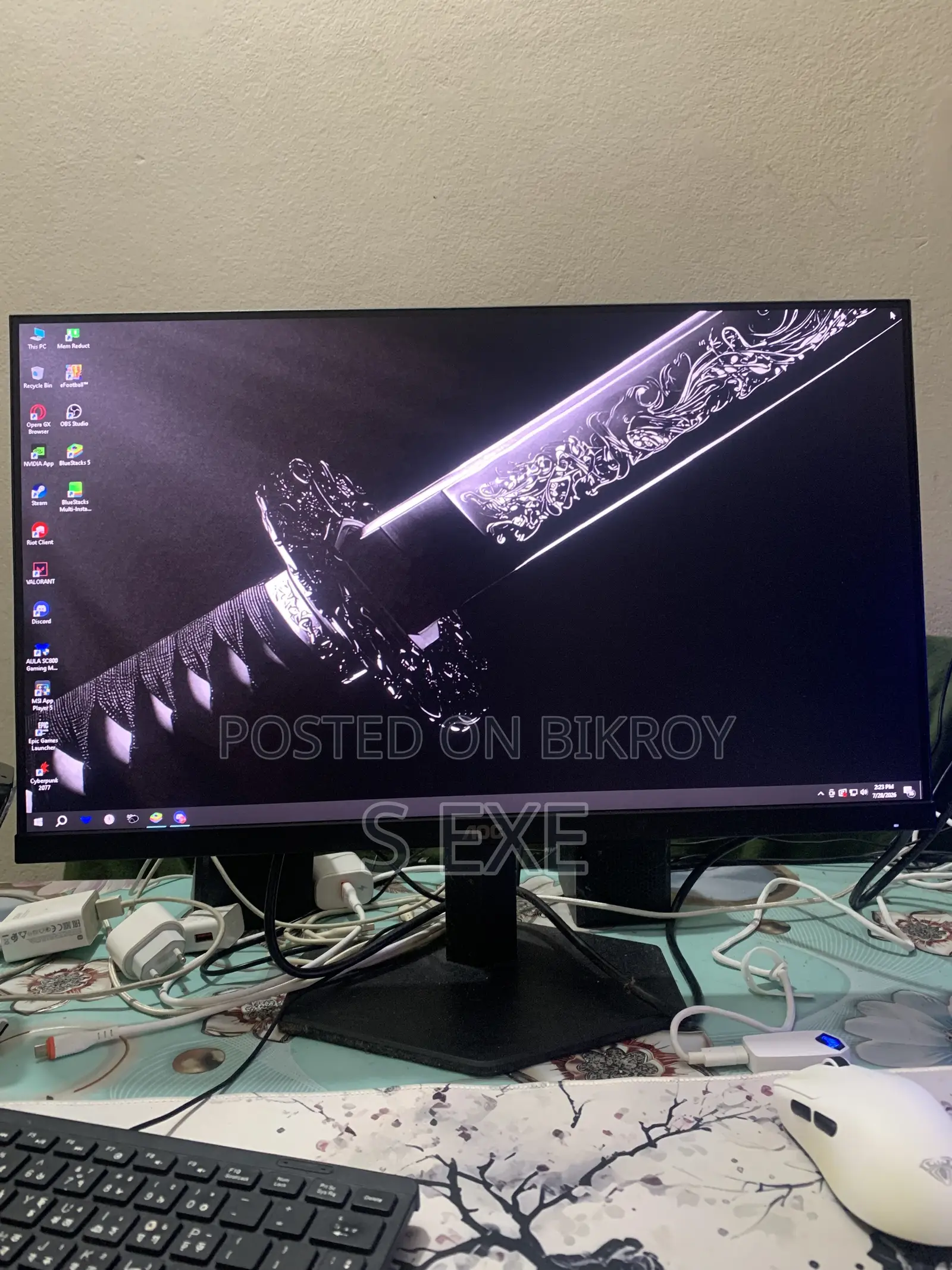 Desktop Computer MSI 16GB AMD Ryzen 5 SSD 256GB