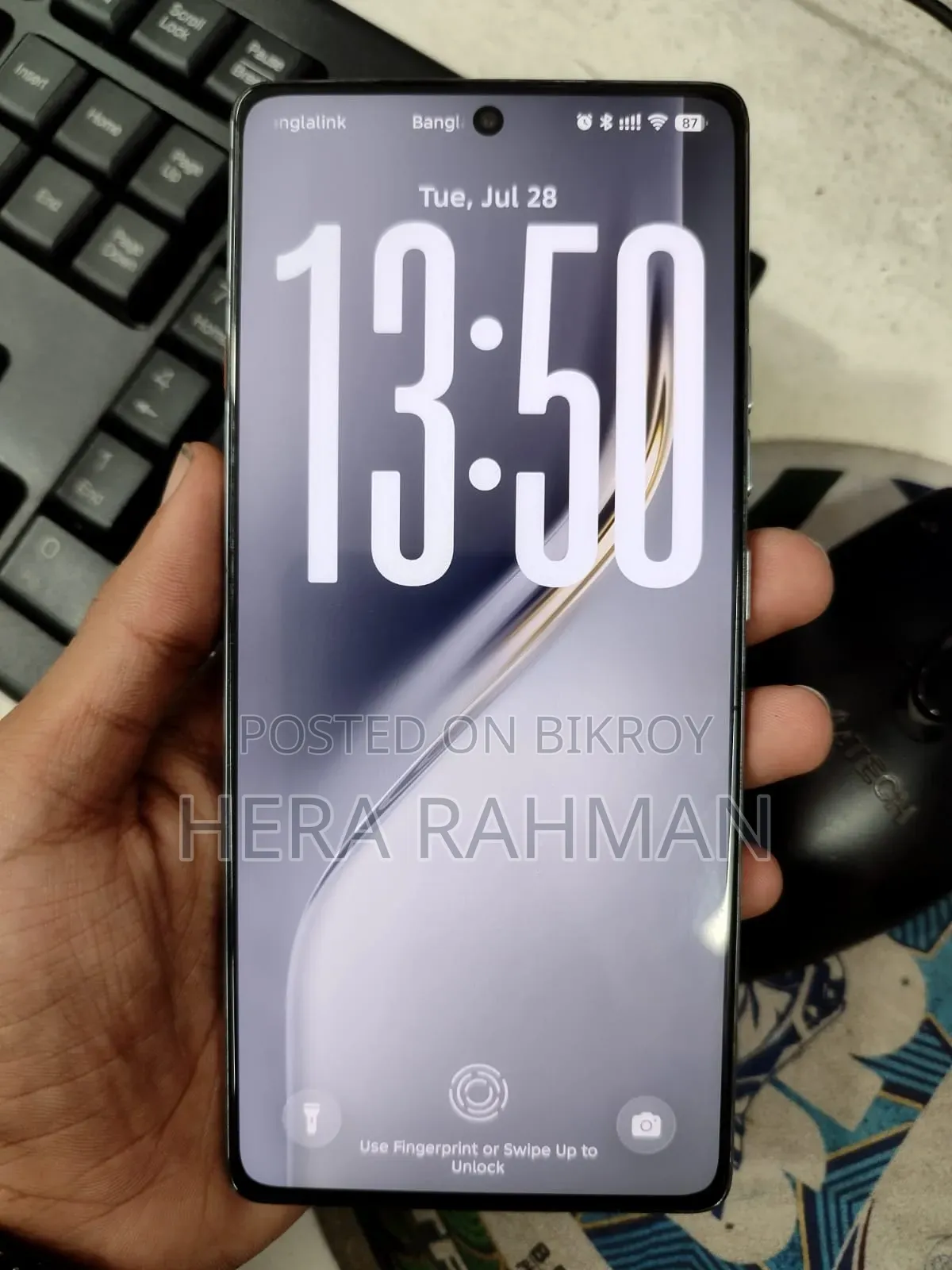 Tecno Camon 40 ২৫৬ জিবি কালো