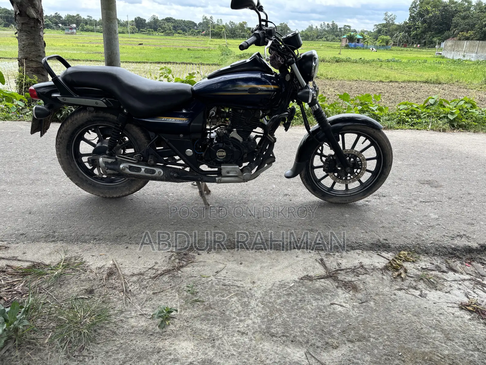বাজাজ অ্যাভেঞ্জার ১৫০ স্ট্রিট ২০১৯ ব্লু