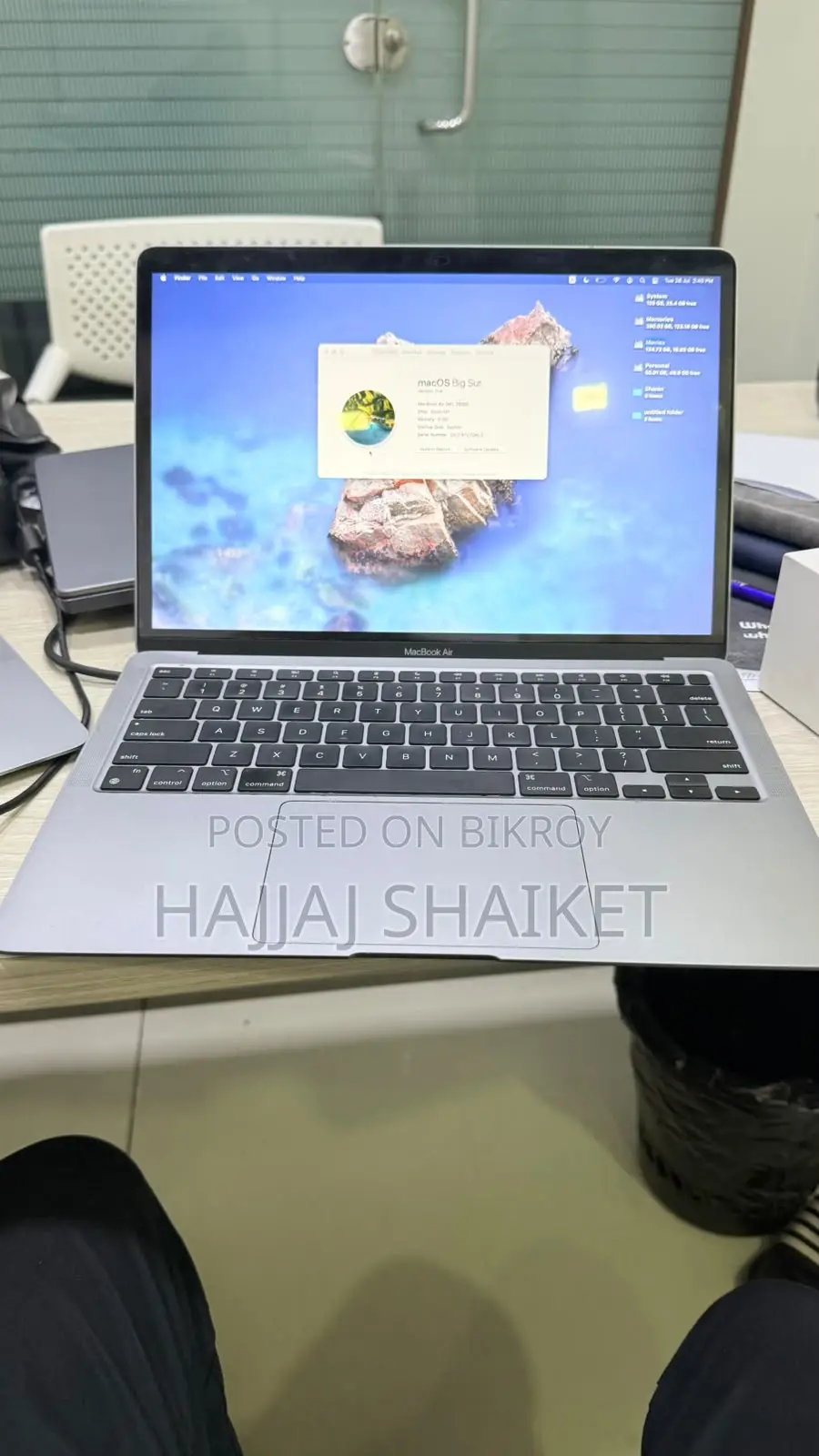 Laptop Apple MacBook Air 8GB Apple M1 SSD 512GB