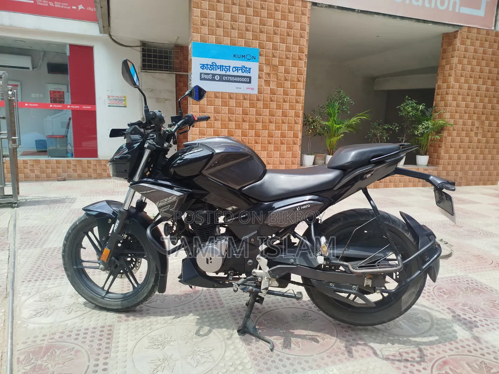 New Hero Xtreme 125R 2025 Black