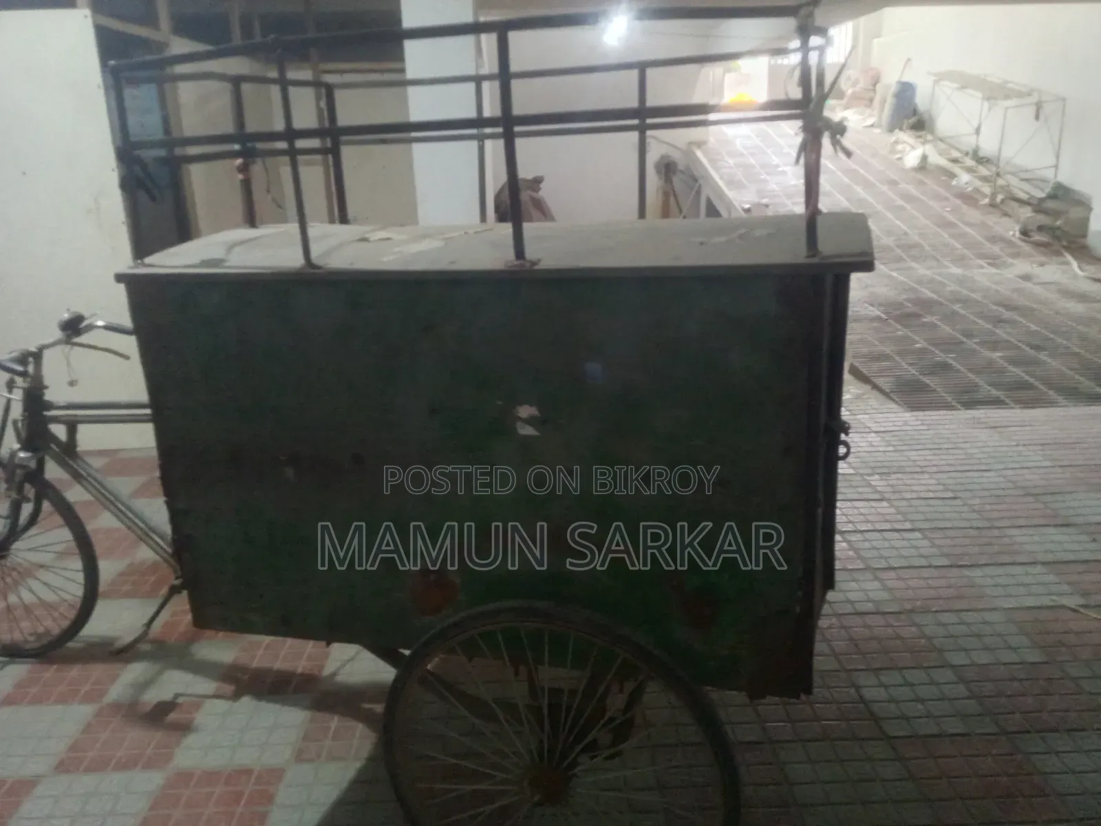 Company covered van