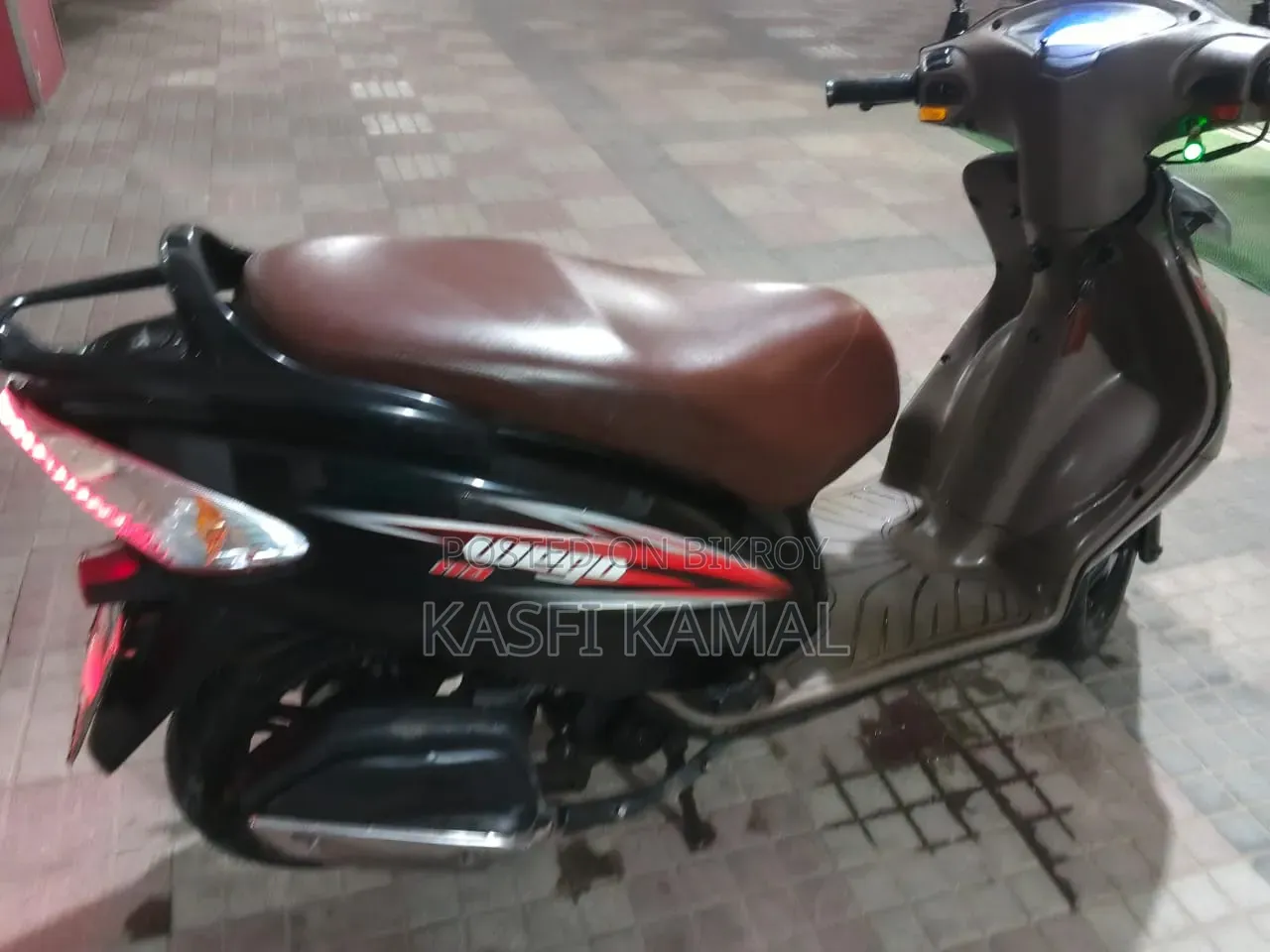 TVS Wego 2023 Black