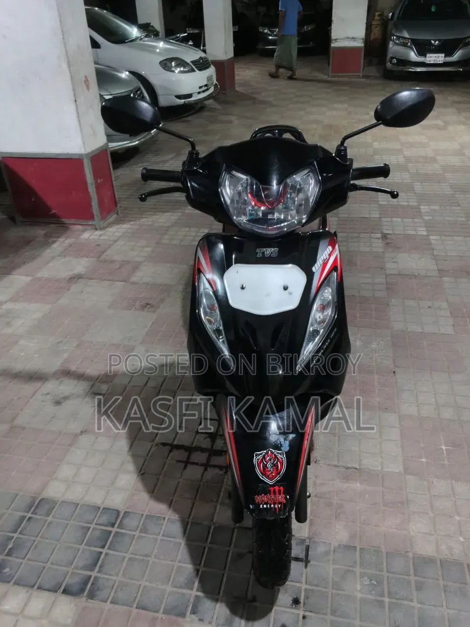 TVS Wego 2023 Black