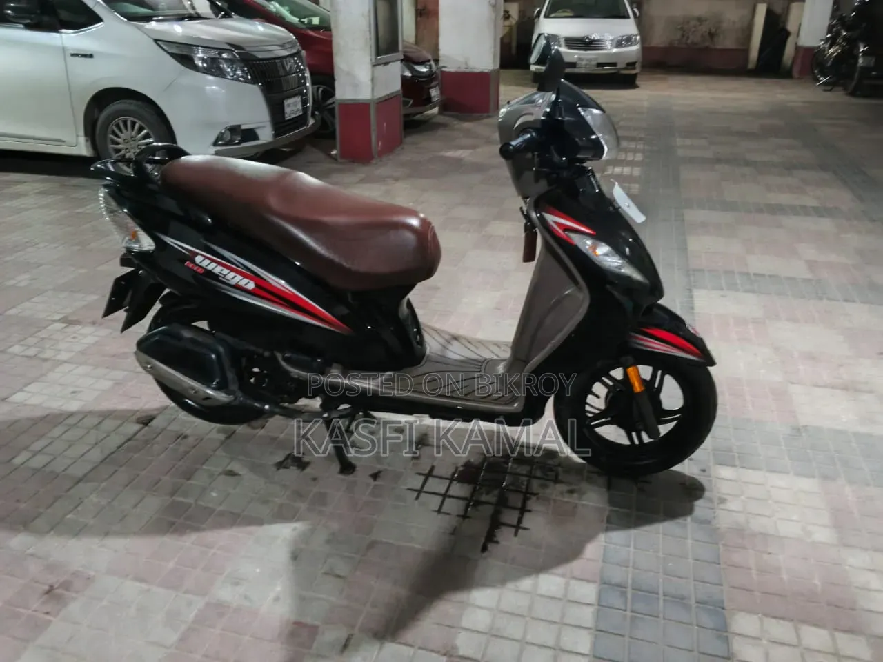 TVS Wego 2023 Black