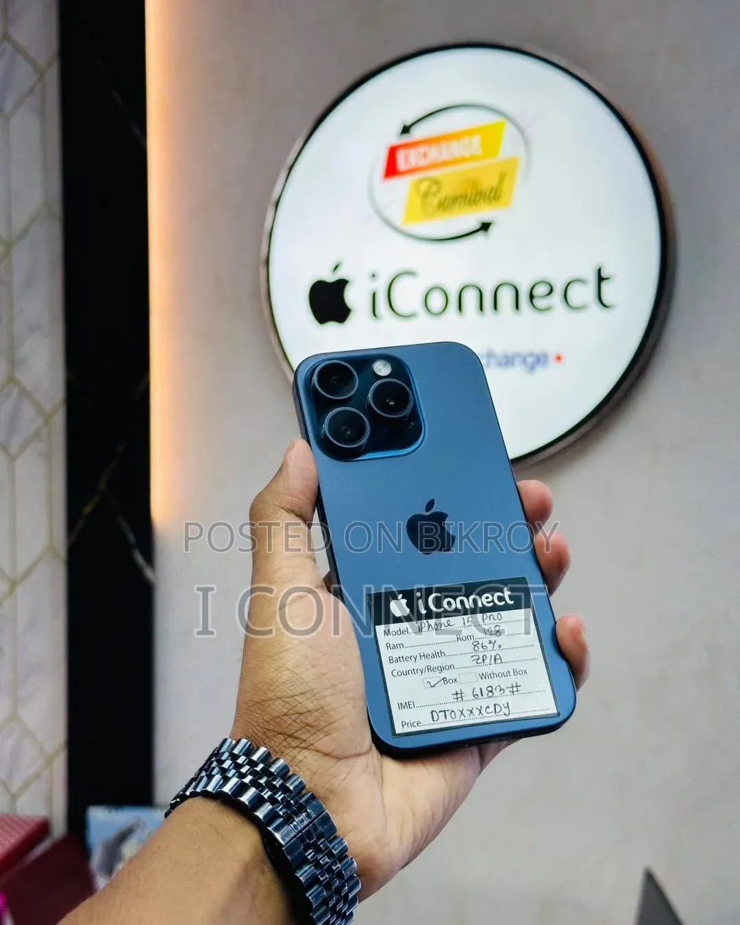 Apple iPhone 15 Pro 128 GB Blue