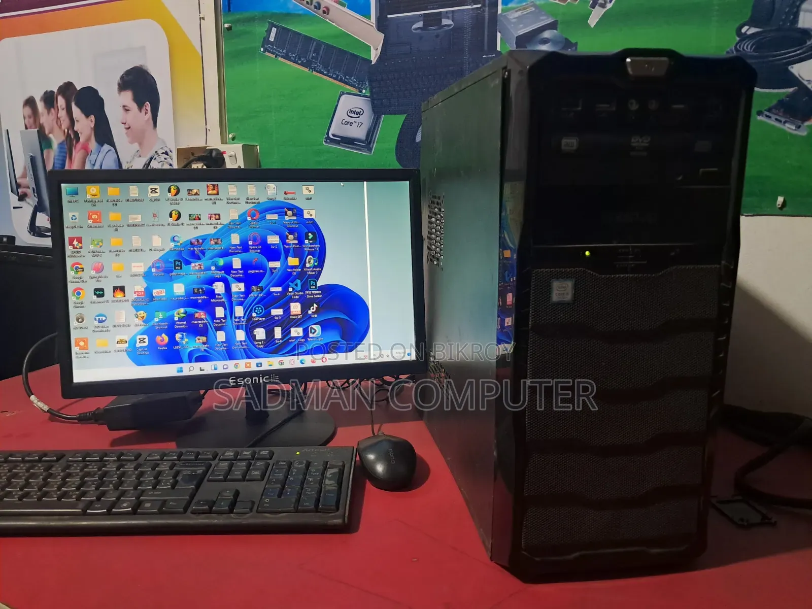Desktop Computer 4GB Intel Core i5 SSD 128GB