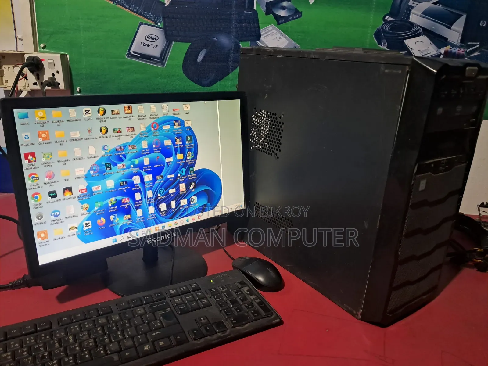 Desktop Computer 4GB Intel Core i5 SSD 128GB