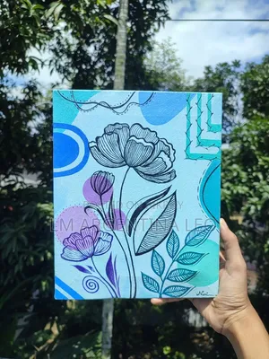 Flower Painting Acrylic Paint