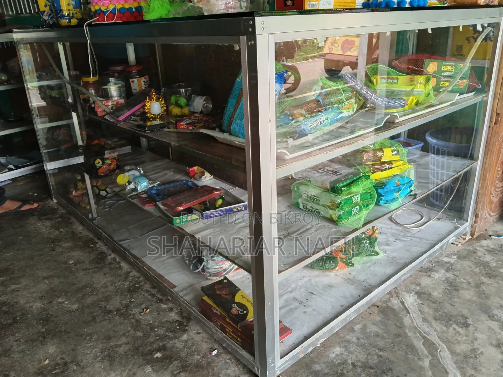 Aluminium Glass Display Showcase for Shop