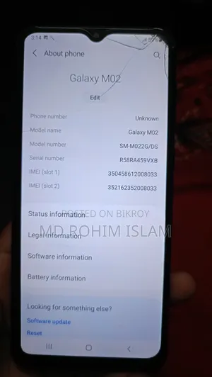 Samsung Galaxy M02 32 GB Black