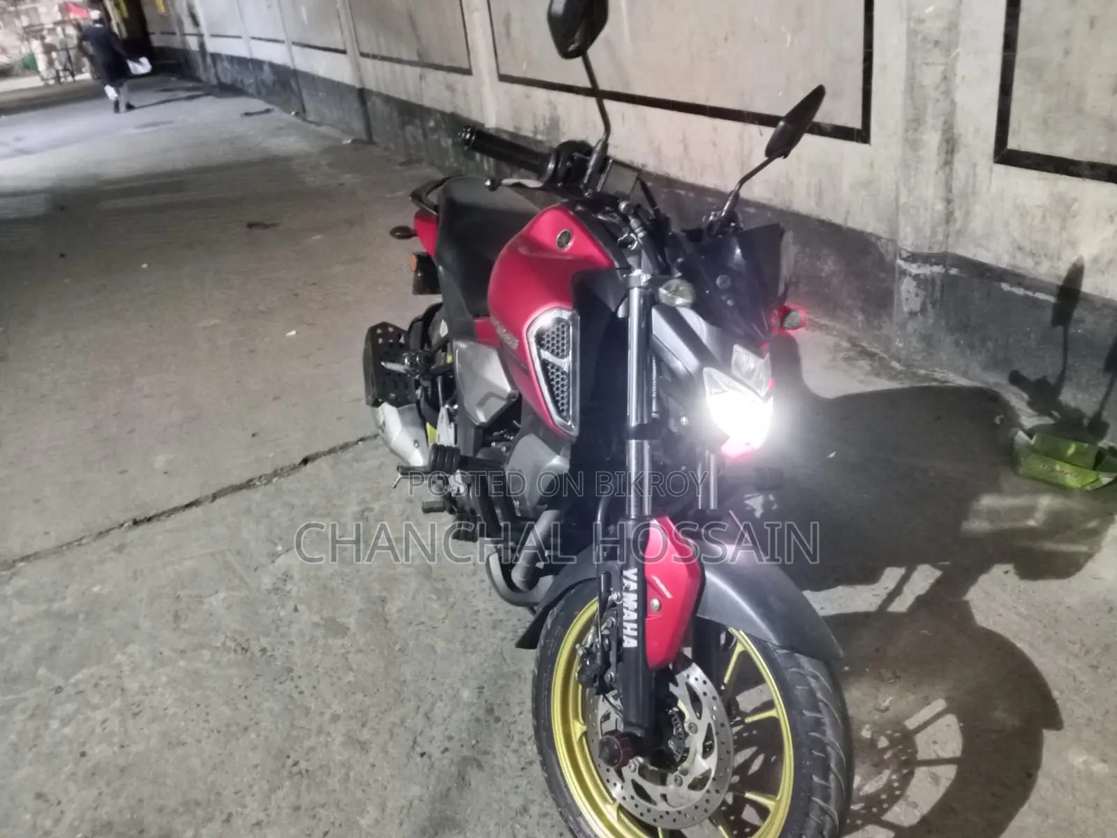 Yamaha FZS V3 2024 Red