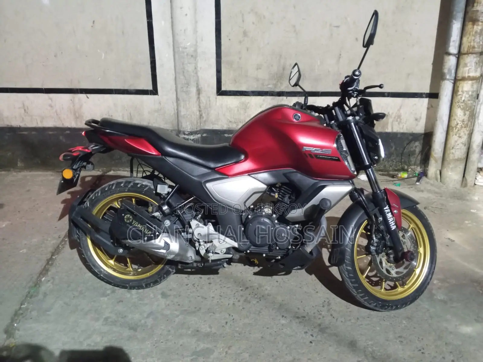 Yamaha FZS V3 2024 Red