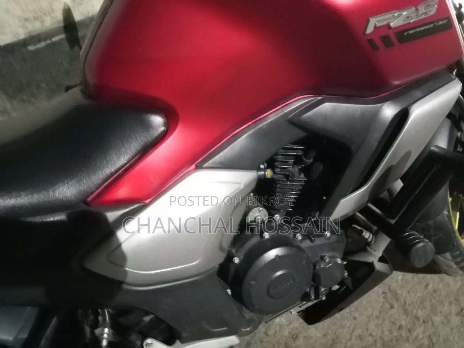 Yamaha FZS V3 2024 Red