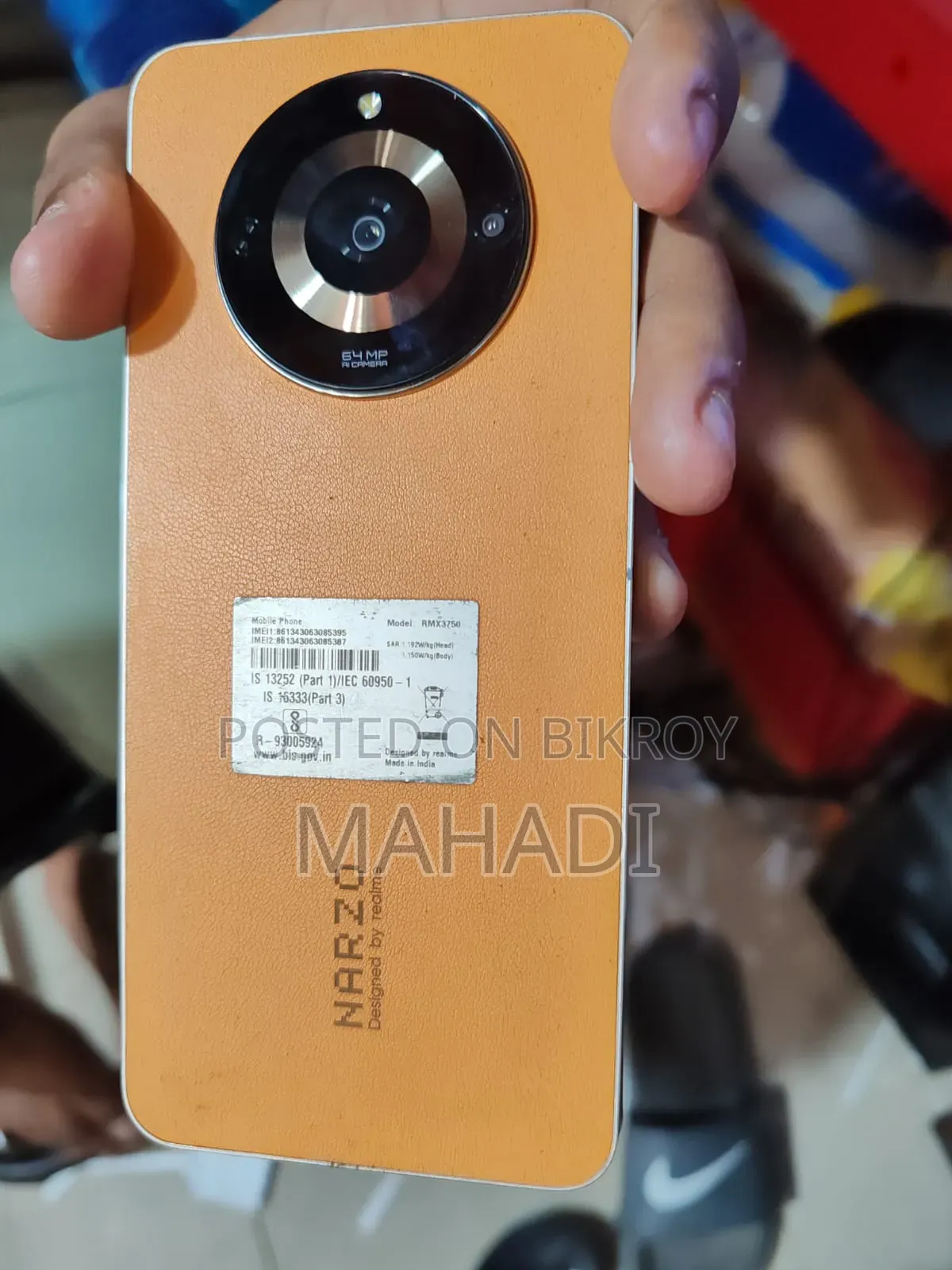 Realme Narzo 60 128 GB Orange