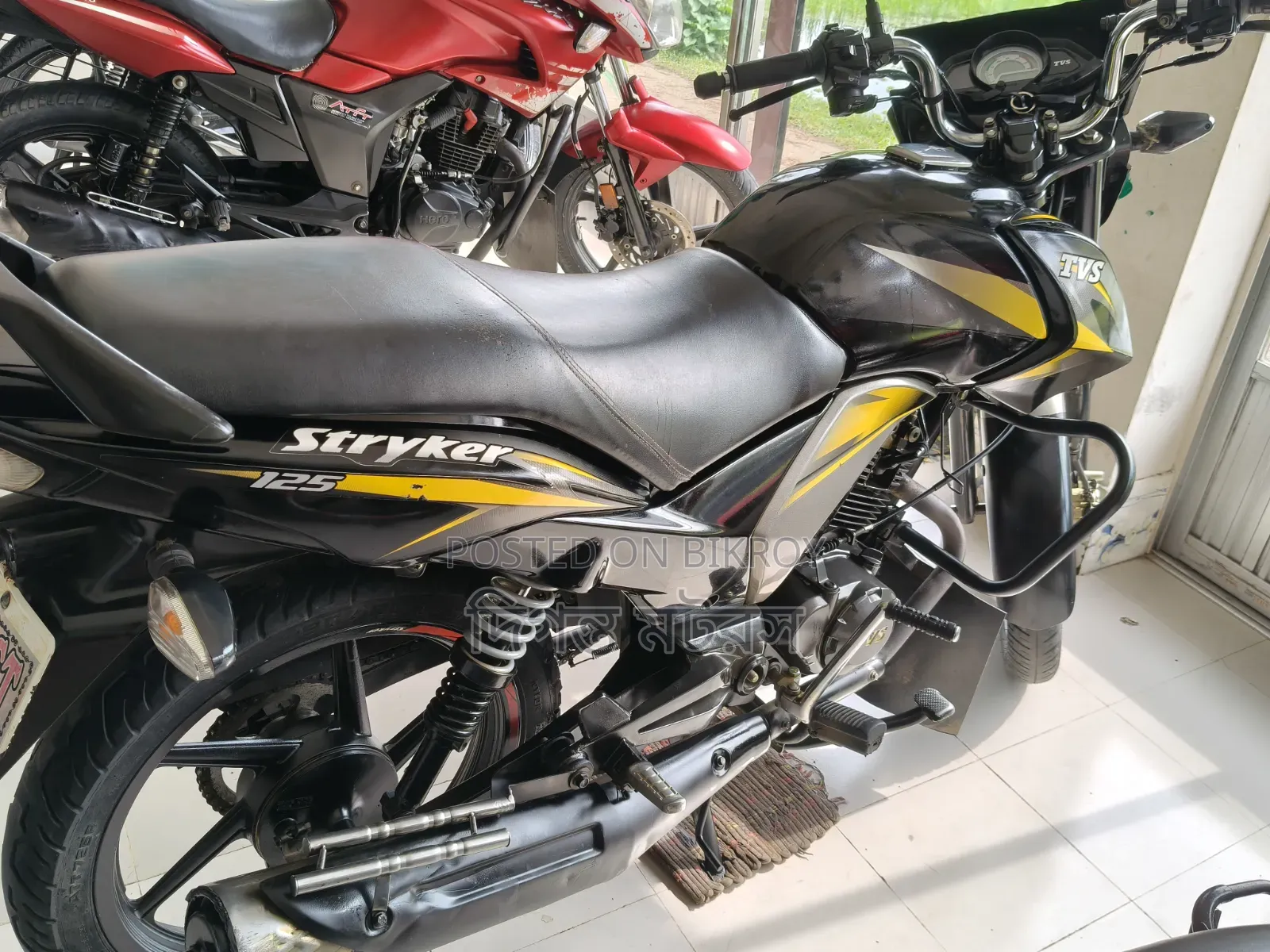 TVS Stryker 125 2021 Orange