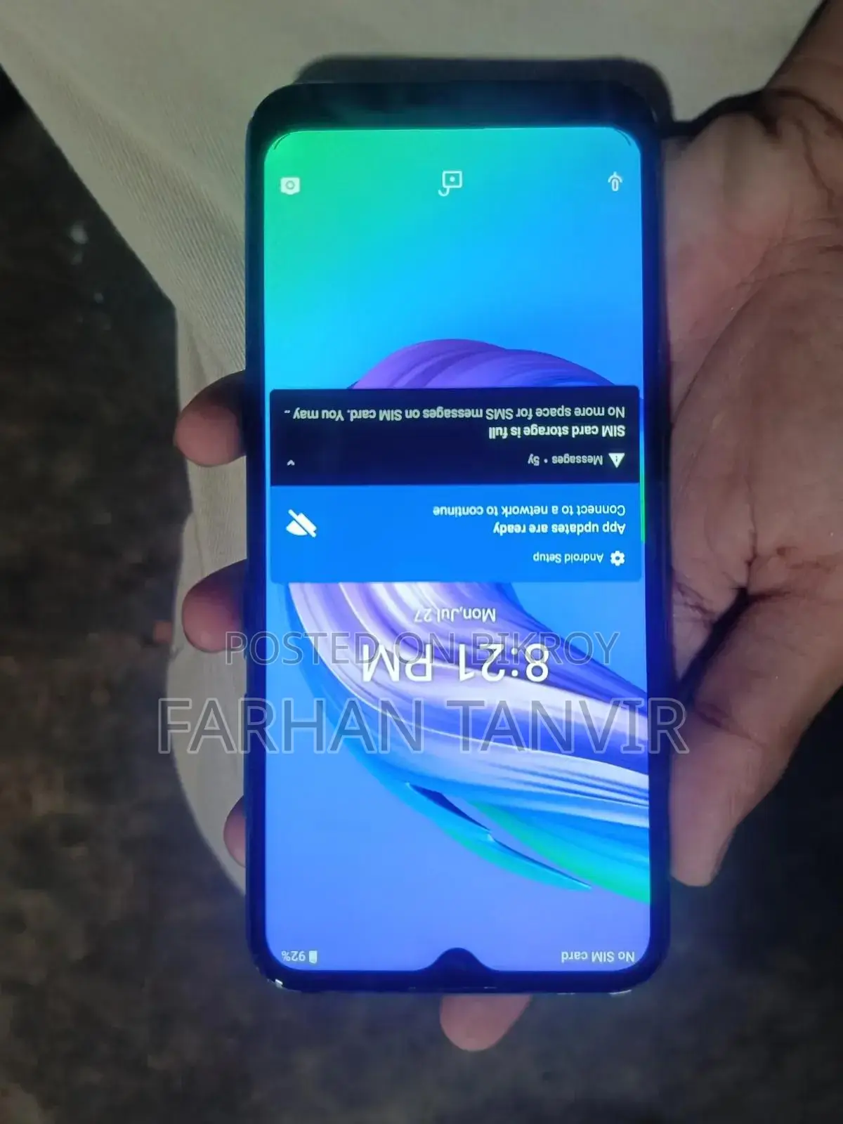 Symphony Z16 32 GB Blue