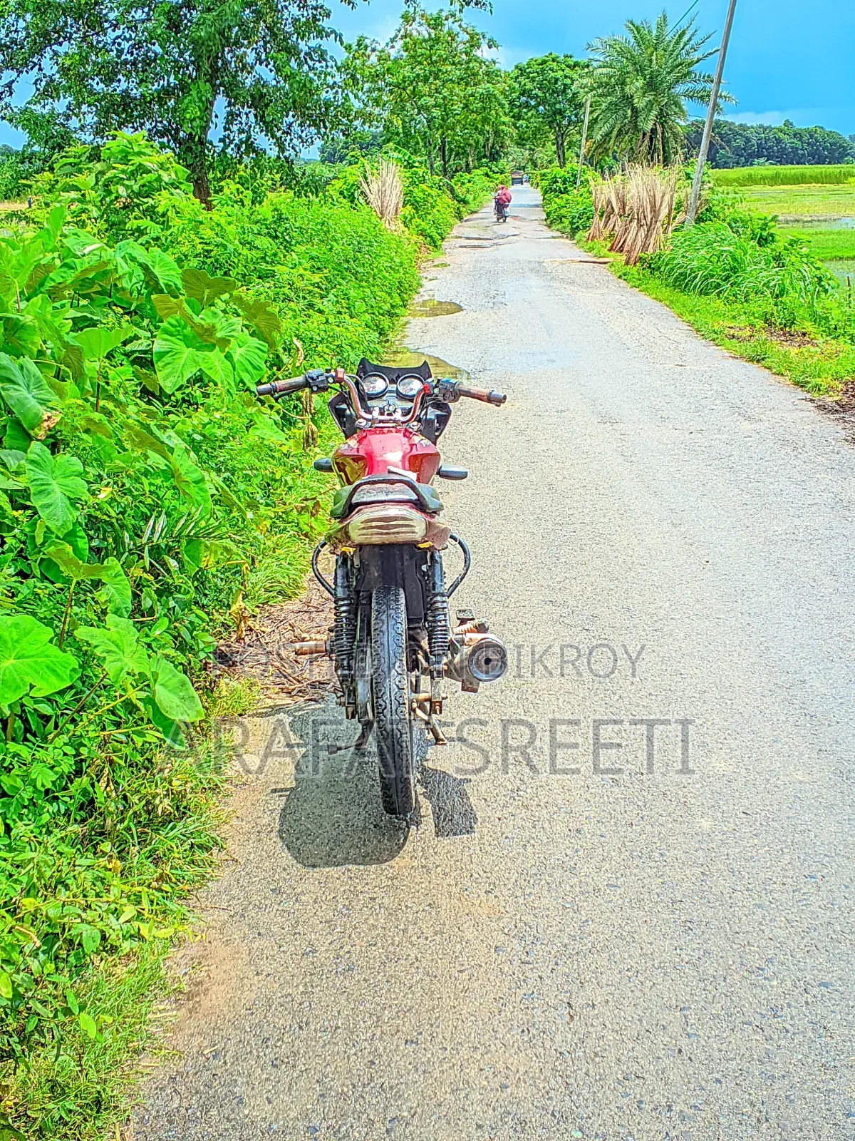 Bajaj Discover 100 2010 Red