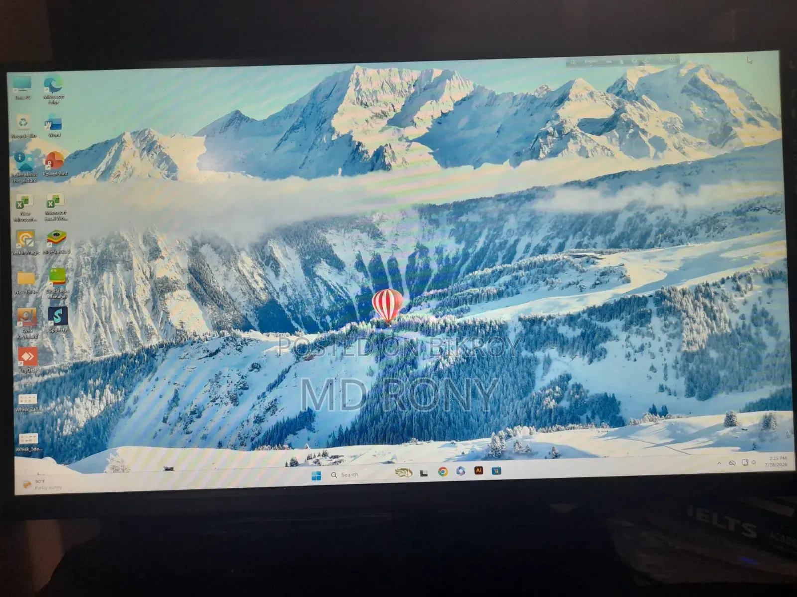 Desktop Computer Gigabyte 16GB AMD Ryzen 5 SSD 256GB