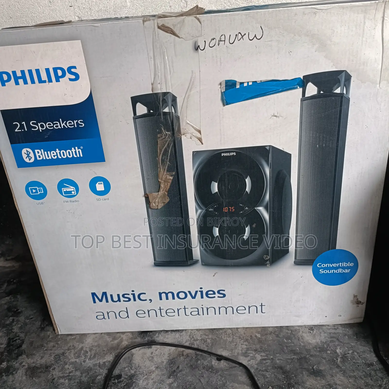 Philips 2.1 Speaker