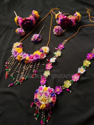Gaye Holud Floral Jewelry