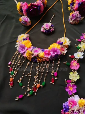 Gaye Holud Floral Jewelry