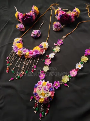 Gaye Holud Floral Jewelry