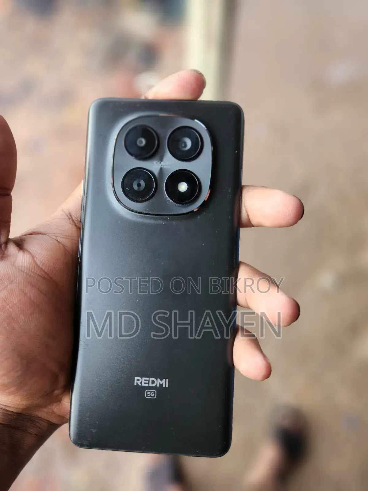 শাওমি রেডমি নোট ১৫ ২৫৬ জিবি ব্ল্যাক