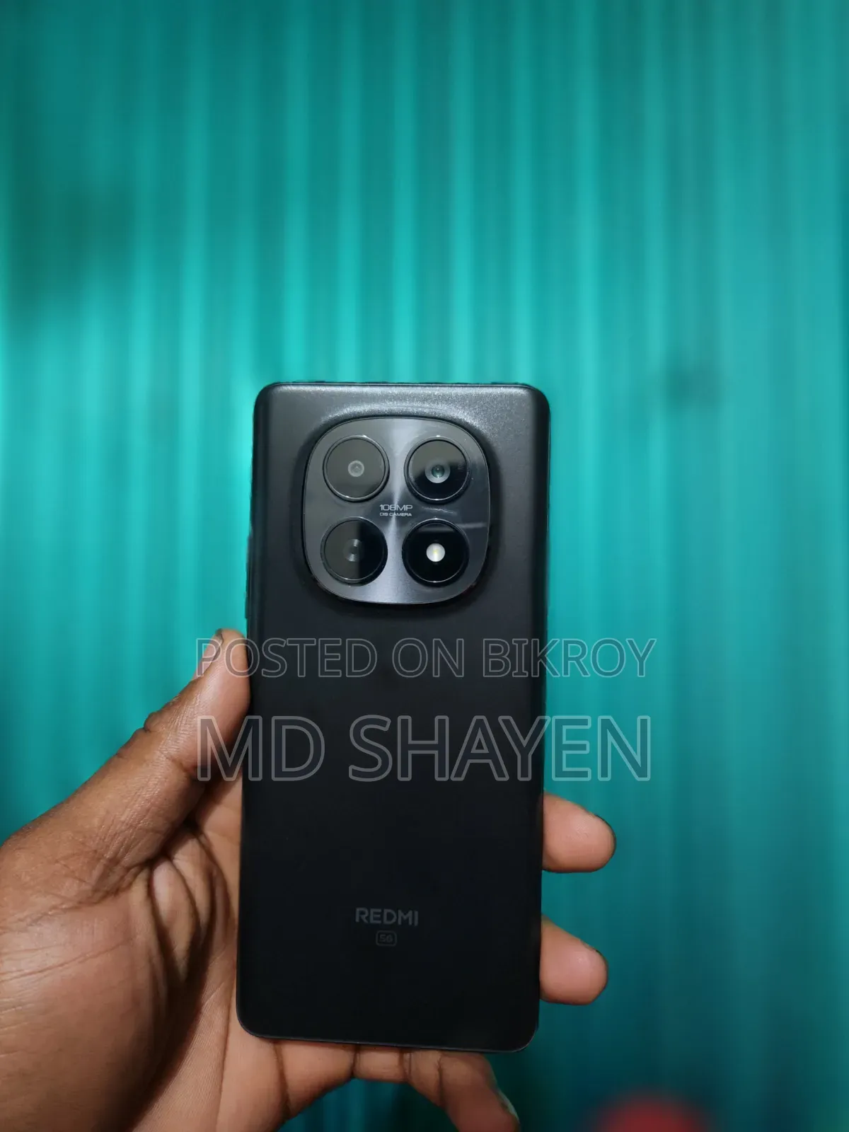 শাওমি রেডমি নোট ১৫ ২৫৬ জিবি ব্ল্যাক
