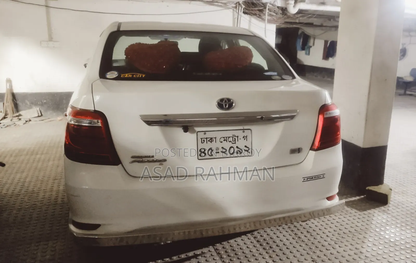 Toyota Axio 1.5 X 2WD 2015 White