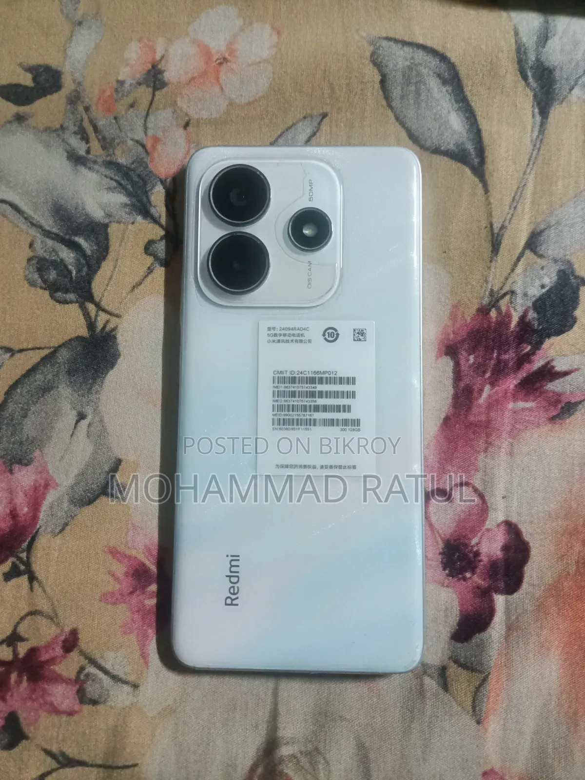 Xiaomi Redmi Note 14 5G 256 GB White