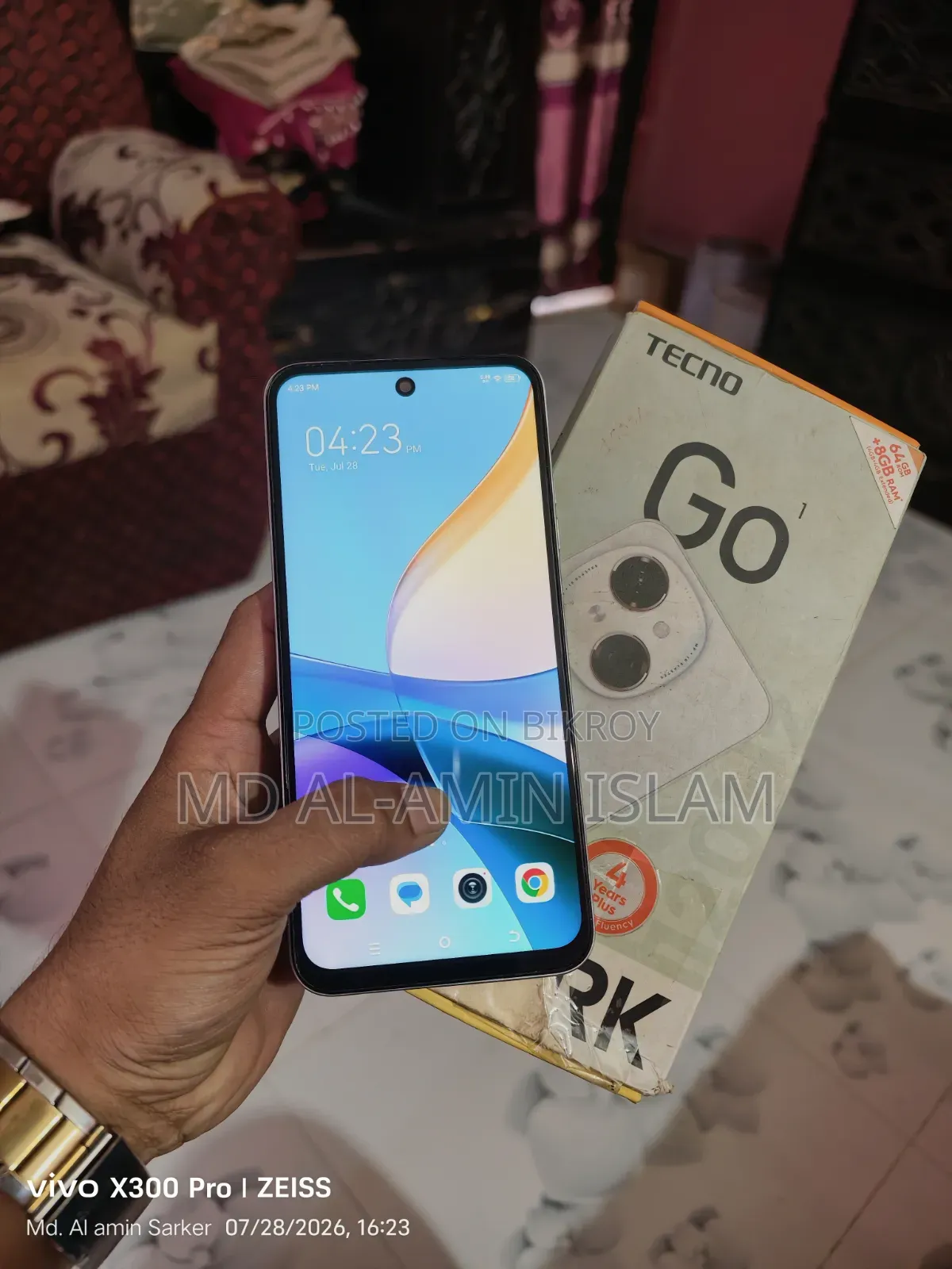 Tecno Spark Go 64 GB White
