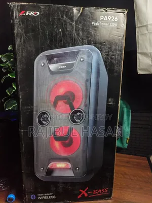 F D PA924 Bluetooth Party Speaker With MIC